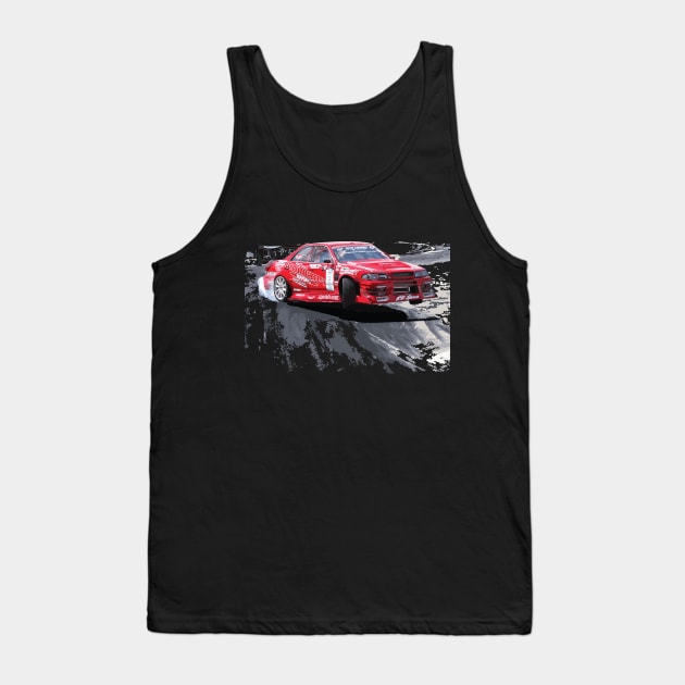 Daigo Saito  D1GP JZX100 JUMP Tank Top by cowtown_cowboy